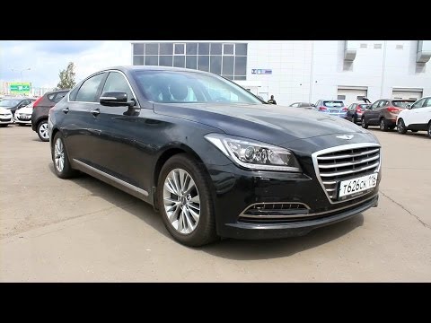 Видео: 2014 Хендай Дженезис. Обзор (интерьер, экстерьер, двигатель).