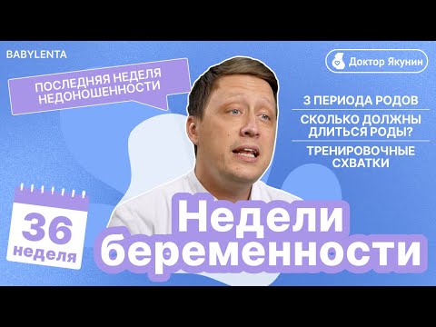 Видео: 36 Неделя Беременности. Тайны беременности и ожидание/ Важное в этот период #беременность  #недели