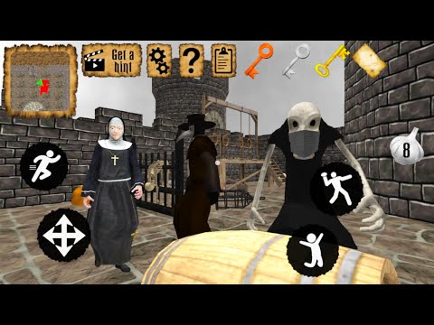 Видео: Новый ДОМ СОСЕДЕЙ Монахиния и ЧУМНОЙ Доктор SCP-049 - Scary Evil Nun and Grim Escape Neighbor Granny