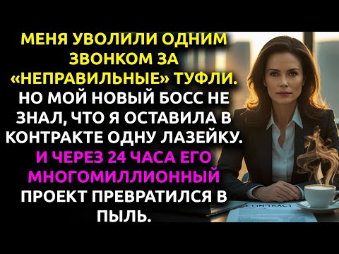 Видео: «Имидж — всё», — сказал мой босс, увольняя меня... и НЕ ЗНАЛ, что я уже стёрла его имя из системы.