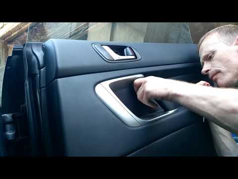 Видео: Как снять обшивку карту задней двери SUBARU OUTBACK /demontaz boszka drzwi tyl/door panel removal!