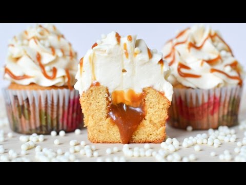 Видео: Карамельные капкейки ☆ Соленая карамель ☆ Caramel cupcakes