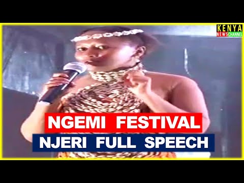 Видео: ЭТА ЛЕДИ — ОГОНЬ! Послушайте, что Нджери Майна рассказала Гачагуа и Калонзо о Руто на фестивале Н...