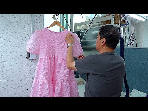 Видео: Корейская швейная фабрика. Твоя одежда сделана так.