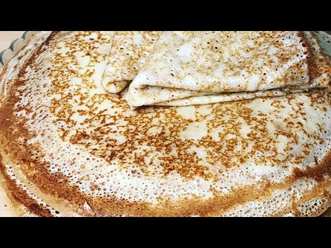 Видео: «КРУЖЕВНЫЕ БЛИНЫ НА КЕФИРЕ» Вкусное заварное тесто. Пекутся быстро, к сковороде не прилипают.