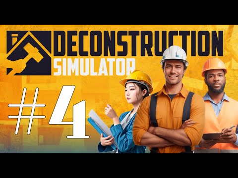 Видео: 🚚 ПЕРЕМЕЩЕНИЕ! Стеллажи, контракты и тонны вторсырья | Deconstruction Simulator #4 | Bruno_Play