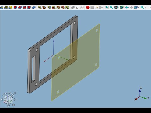 Видео: FreeCAD.#83. Инструмент "Создать новую под-объектную связующую форму"