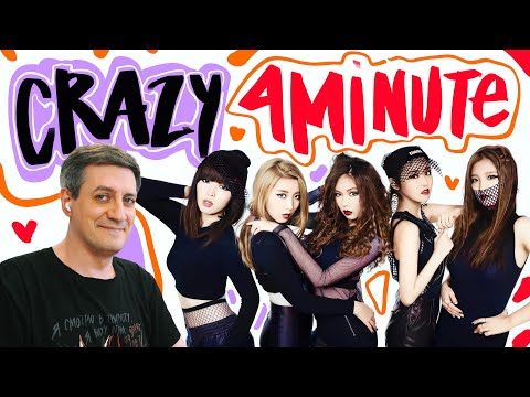 Видео: Честная реакция на 4minute — Crazy