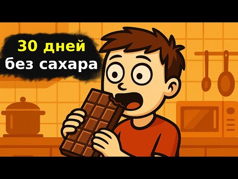 Видео: Что произойдёт, если полностью перестать есть сахар на протяжении 30 дней?