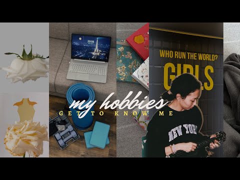 Видео: my hobbies: get to know me || мои хобби 💌