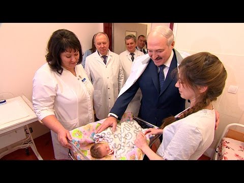 Видео: Лукашенко посетил 5-ю городскую клиническую больницу