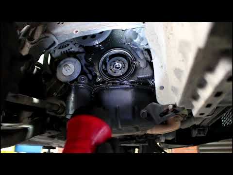 Видео: Замена сальников распредвала на Mitsubishi Colt 1,5 Мицубиси Кольт 2003 года  1часть