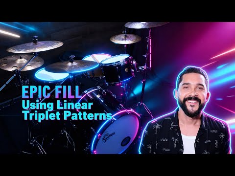 Видео: Барабанные заполнения, которые РАБОТАЮТ! Триоли по всему барабанному комплексу