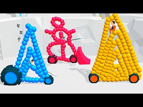 Видео: Битва Нарисованных МАШИН #2 Кид против Боссов из чернил в Draw Joust на мк