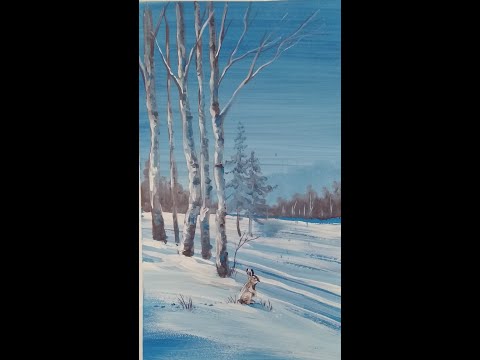 Видео: Мастер Класс. Гуашь. ЗАЙКА
