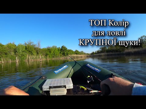 Видео: Ловля щуки з ЧОВНА! Здорові щуки клюють так, що рибаки падають!