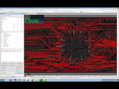 Видео: Altium Designer 14. Выделение объектов на плате и панель Filter