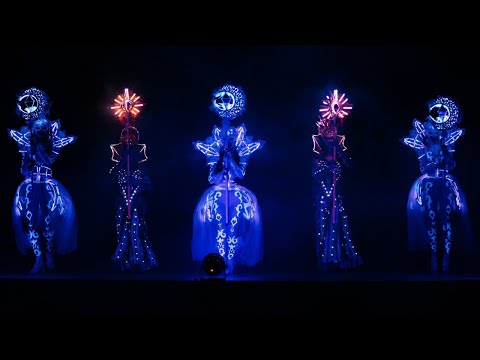 Видео: LUMOS: Вестницы Зари. Световое, LED PIXEL show, Иркутск. FULL
