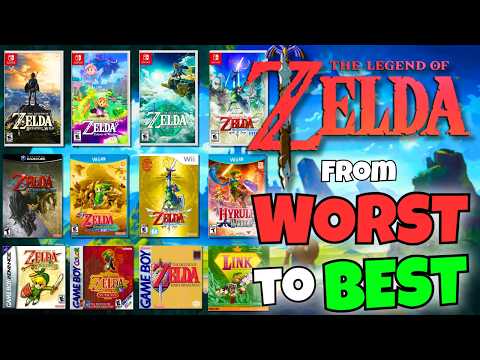 Видео: Рейтинг всех игр Legend of Zelda!