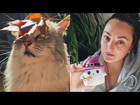 Видео: НАХОДКА В ЛЕСУ😁 ТВОРЧЕСКИЙ ВЛОГ🕯28.09.25