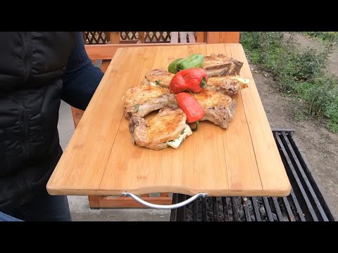 Видео: ФАРШИРОВАННОЕ МЯСО.МЯСО НА УГЛЯХ