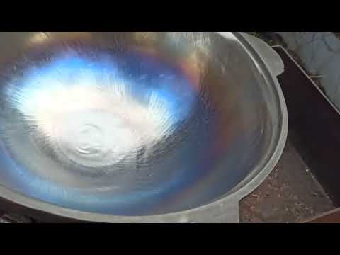 Видео: Обжигаем и шлифуем Казан.