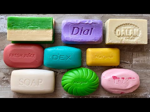 Видео: ASMR Soap cutting | Soap Carving|Резка мыла  | ASMR