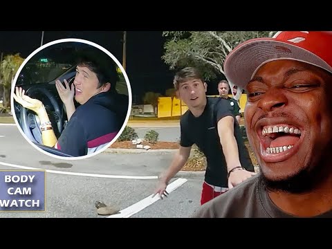 Видео: Трей отреагировал на то, что офицеры удивительно сохраняли серьёзные выражения лиц во время его а...