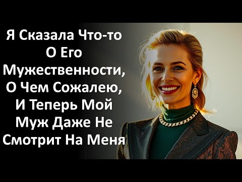 Видео: Я Сказала Что-то О Его Мужественности, О Чем Сожалею, И Теперь Мой Муж Даже Не Смотрит На Меня
