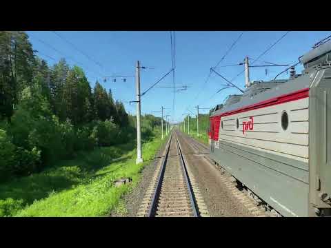 Видео: Свирь - Петрозаводск (Окт. ж.д., РЖД)
