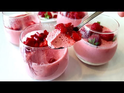 Видео: ЭТОТ ДЕСЕРТ БЕЗ ДУХОВКИ СРАЗИТ ВАС НАПОВАЛ🍓Клубничный МУСС!