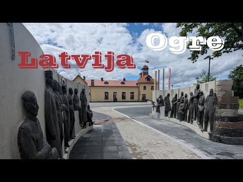 Видео: Огре (Ogre), Латвия | Голубые горы (Zilie kalni)