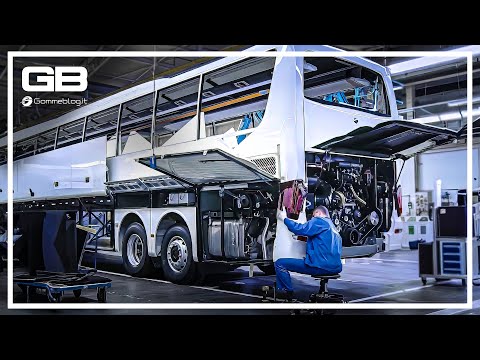 Видео: Mercedes Setra LUXURY АВТОБУС: ПРОИЗВОДСТВО Сборка ПРОИЗВОДСТВО