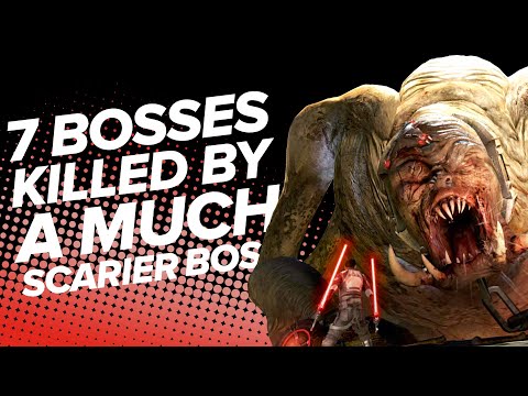 Видео: 7 боссов, которых мгновенно убил куда более страшный босс