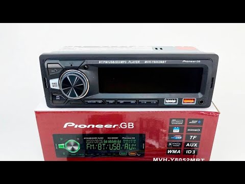 Видео: Обзор  Магнитолы  Pioneer.GB - MVH- Y8057МBТ!!!