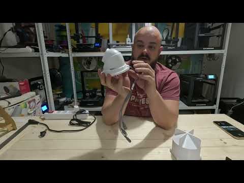 Видео: 3D-ПЕЧАТЬ. "КОЛПАК" ДЛЯ КАМЕРЫ ВИДЕОНАБЛЮДЕНИЯ.