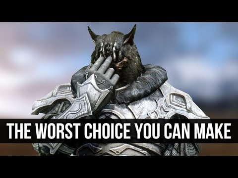 Видео: Skyrim — ХУДШЕЕ моральное решение, которое вы можете принять!