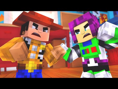 Видео: ВУДИ ПРОТИВ БАЗЗ ЛАЙТЕРА! ИСТОРИЯ ИГРУШЕК В МАЙНКРАФТ [перезалив]