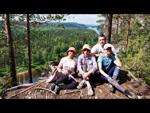 Видео: Сплав по реке Вишера. Камень Писаный. 125 км за 4 дня. Серия 2