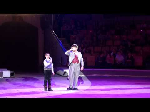 Видео: Специальный гость -- клоун Дэвид Ларибле, Италия/ реприза Вода