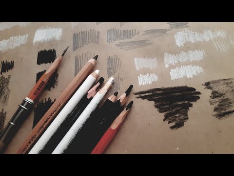 Видео: Хорошие и плохие карандаши с Алиэкспресс/ обзор художественных материалов