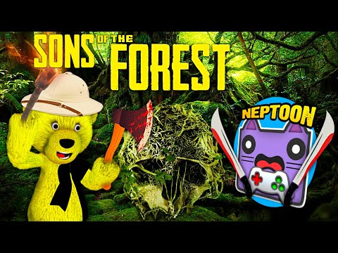 Видео: НЕПТУН и ФНАФ ПЛЕЙ в ЛЕСУ 🌄 Sons of the Forest кооп