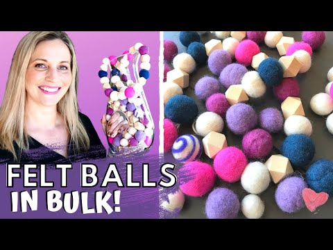 Видео: КАК СДЕЛАТЬ ВОЙЛОЧНЫЕ ШАРИКИ ИЗ ШЕРСТЯНОЙ РОВНИ В КОЛИЧЕСТВЕ, используя метод мокрого валяния // ...