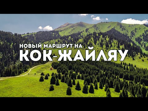 Видео: Новый маршрут на Кок-Жайляу: водопад батарейка и спуск к неизведанное ущелье Алматы