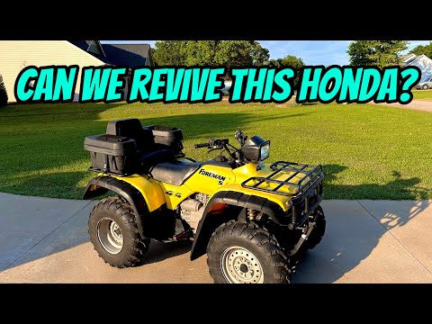 Видео: Можем ли мы починить Honda Foreman 450S 4x4 1998 года, который не заводится!