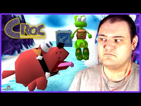 Видео: 🐊 КТО ВООБЩЕ ПРИДУМАЛ ЭТОТ УРОВЕНЬ!!?? 🐺 Croc: Legend of the Gobbos #3 🎮