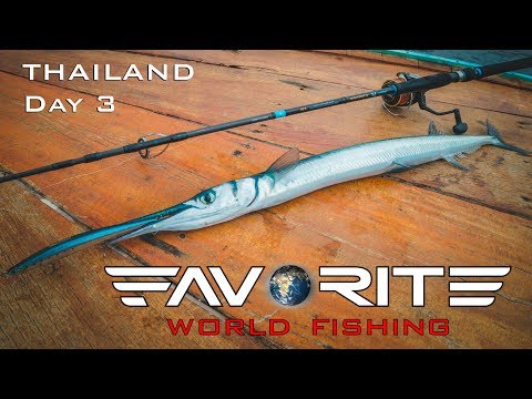 Видео: Favorite World Fishing: Таиланд, день 3. Сарганье эльдорадо.