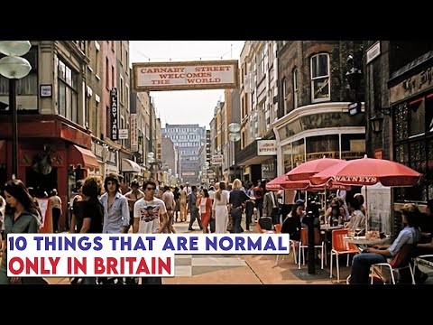 Видео: 21 вещь, которая нормальна в Великобритании, но не встречается больше нигде