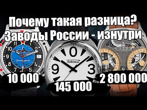 Видео: Часовые заводы  Восток, Ракета, Суханов. Правда, которую вы не знали.