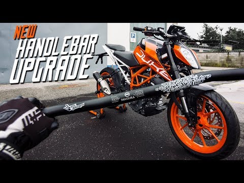 Видео: ПОЛУЧИЛ МОЙ НОВЫЙ ФИРМЕННЫЙ РУЛЬ [Duke 390 постройка стритбайка - part 1] | RokON vlog #69